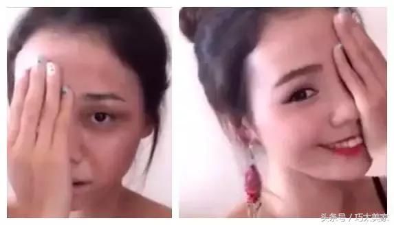 妆后18岁卸妆81岁！这些女生化完妆亲妈都认不出了……