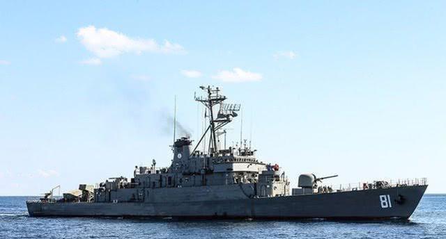 中俄伊军演有多少军舰