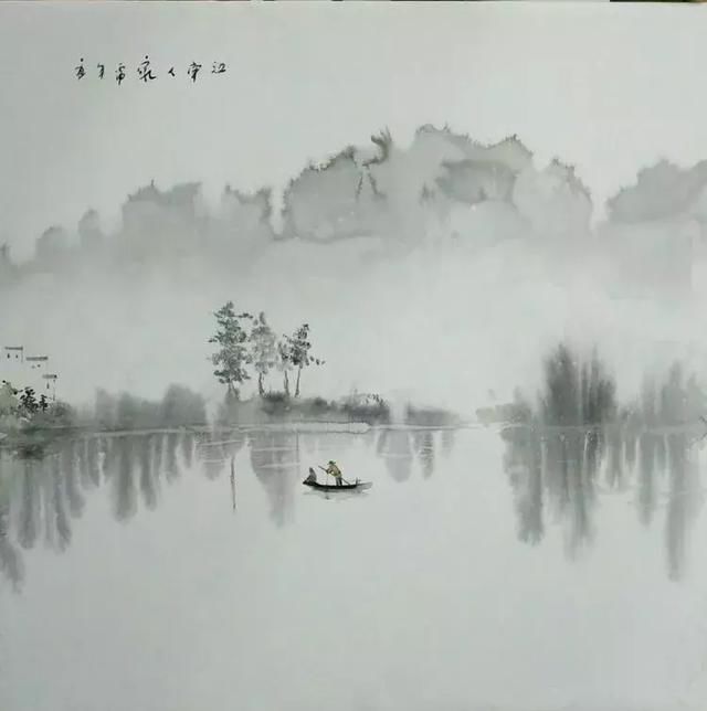 这组水墨画，刷爆了眼球，真的好美