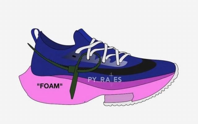  「比同行业平」OFF-WHITE X NIKE全新跑鞋曝光，三款配色惊艳登场