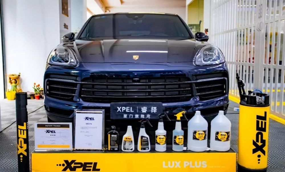 『LUX』保时捷Cayneen全车装贴XPEL LUX PLUS隐形车衣