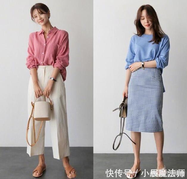  『衣服塞进裤』简单大方的衣服搭配风格？