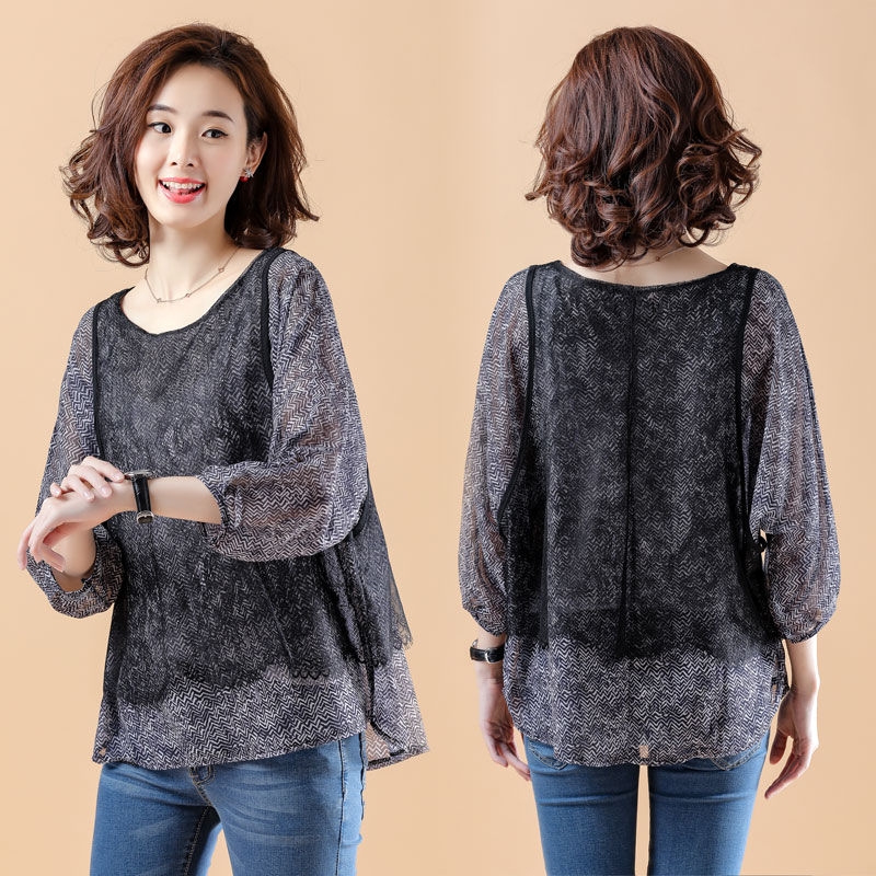 女人长再美,紧身衣也别穿!初秋大码装+小脚裤,洋气好看还迷人