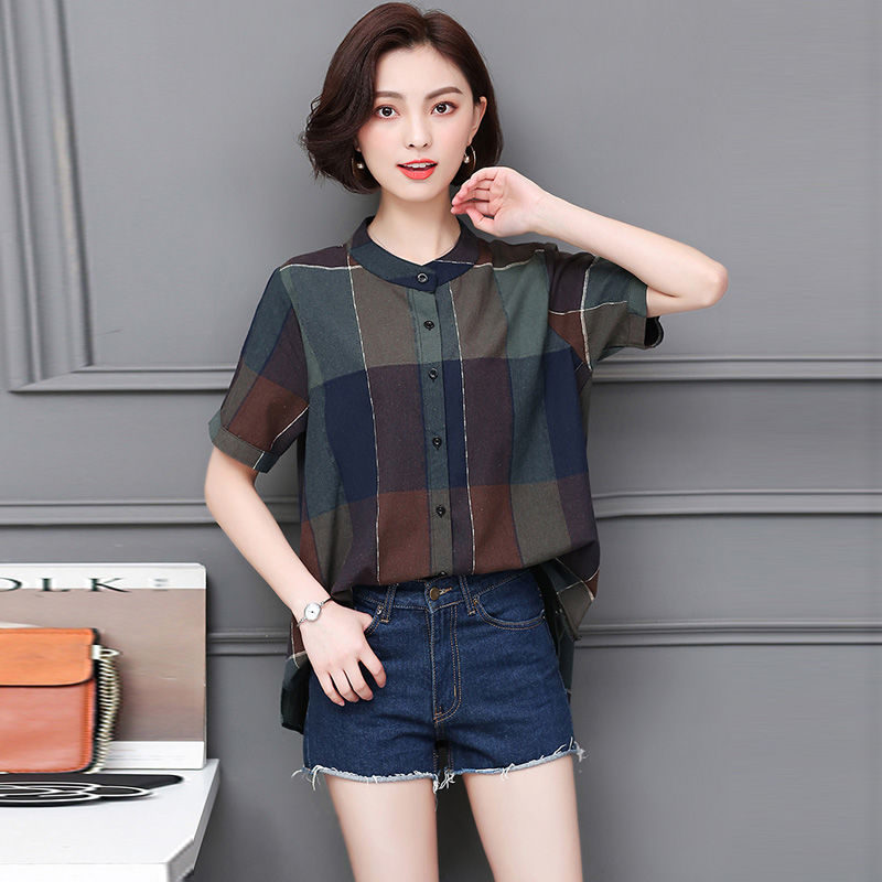 爱花钱媳妇真好看,出门在家穿这棉麻衫,的确好看极了