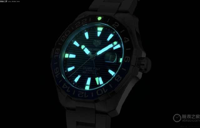  #蓝黑#TAG Heuer泰格豪雅推出竞潜系列GMT蓝黑圈腕表