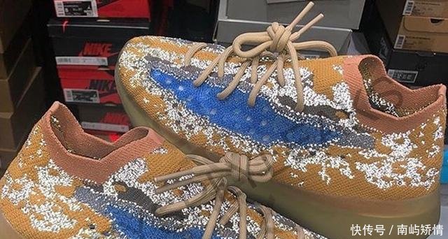 『实物』「蓝燕麦」满天星 Yeezy 380实物细节释出!这配色打几分