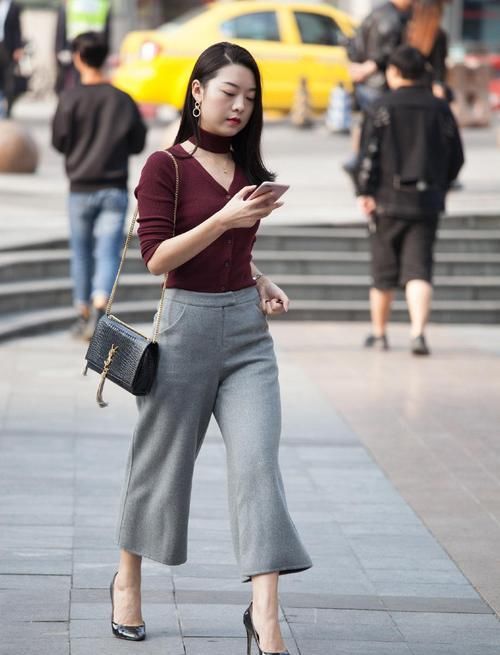  装扮效果|看到美女的效果后，终于理解什么叫知性美