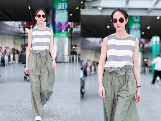 36岁张钧甯终于不再低调，烈焰红唇配性感吊带裙竟如此惊艳！