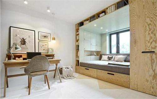 小户型书房装修效果图，小户型装修有什么技巧