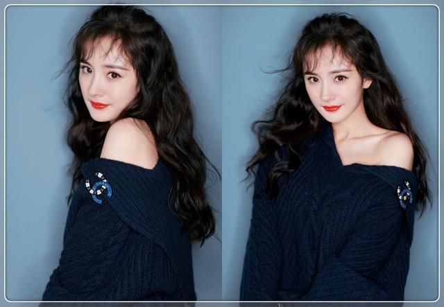 杨幂红毯未P图照片流出，S型曲线好抢眼，网友：不P图也很美