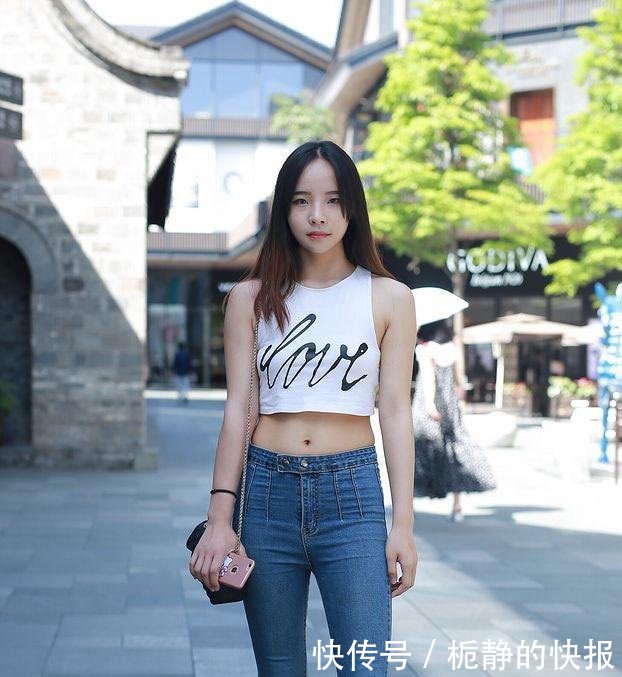 你都见过哪些“情意绵绵”的时尚穿搭, 这些牛仔紧身裤能闪亮双眼