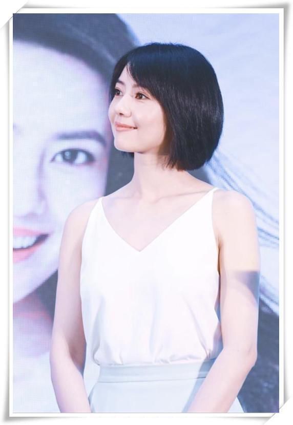 没有高圆圆的颜值真别剪短发了，像韩雪一样老成大妈就很尴尬了!