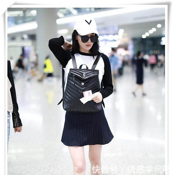 看了范冰冰穿短裙，再看看张馨予，真想对李晨说一句好福气！