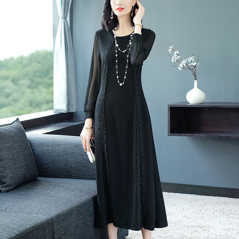 日盼夜盼:“儒雅”秋裙终于开卖，洋气超迷人，推荐六零女人穿