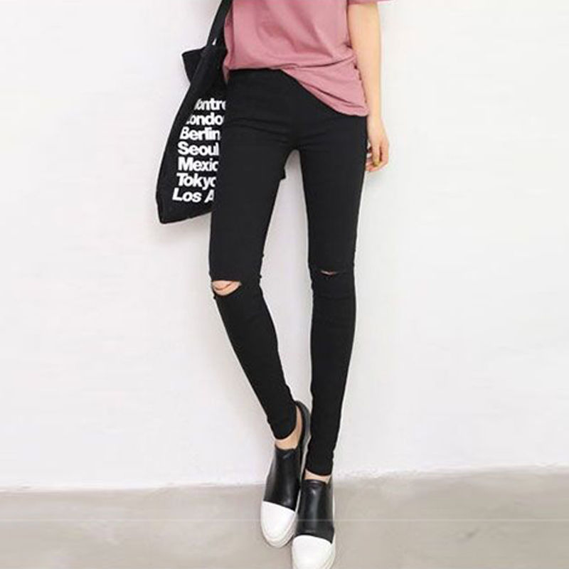 今秋流行穿打底裤，难怪老婆不穿牛仔裤，遮肉显瘦还很时髦