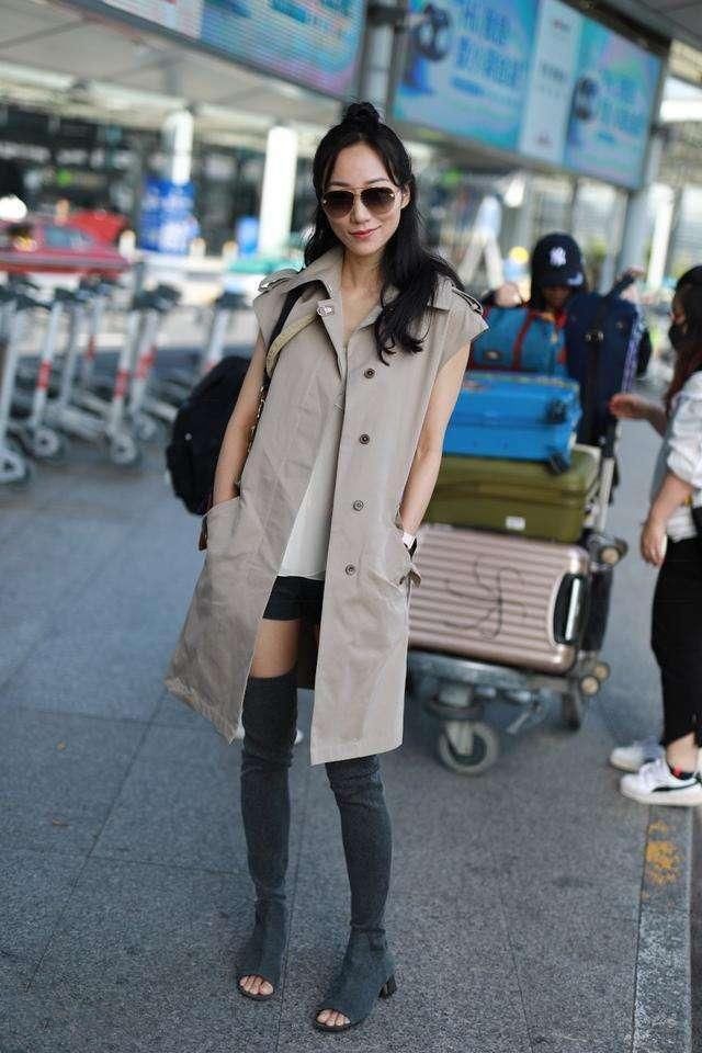 韩雪挑衣服的眼光真心不错，就是鞋子能换双正常点的吗？