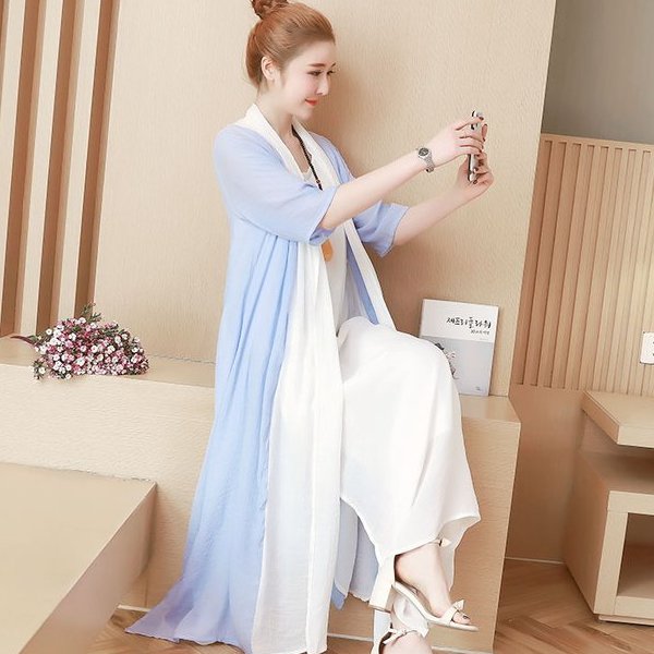 女人再穷也要有一款上档次的连衣裙，时髦长裙，穿上美足一夏季