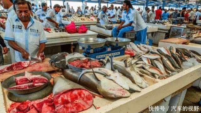 迪拜真的非常富有?来看看他们的菜市场,你就知道迪拜是什么样子