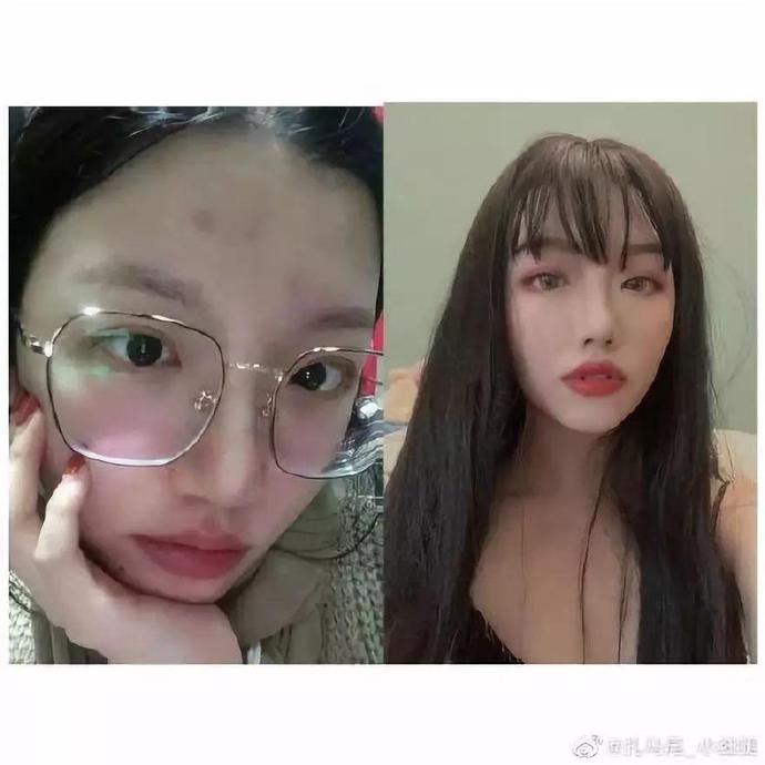 『女生』女生化妆后的迷之自信?简直不敢相信自己的眼睛,这就是整容吧!