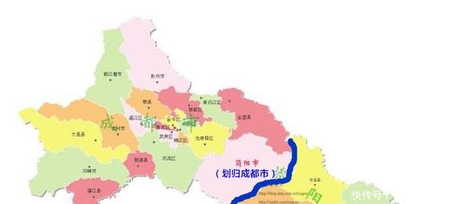 四川这个市被抢走1“孩子”, 现仅剩1区2县, 网友 成都省正在超越