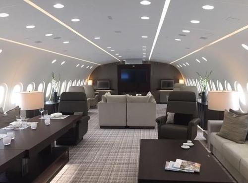 揭秘中国最壕3.25亿美元的私人飞机。