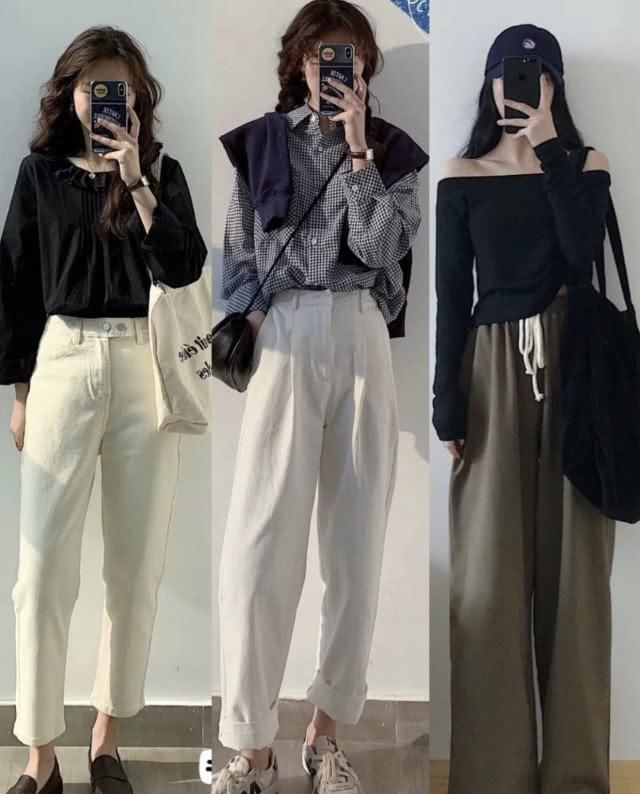  #时尚圈#春季裤子怎么选？这3种裤子显瘦显高又时髦，明星潮人都在穿！