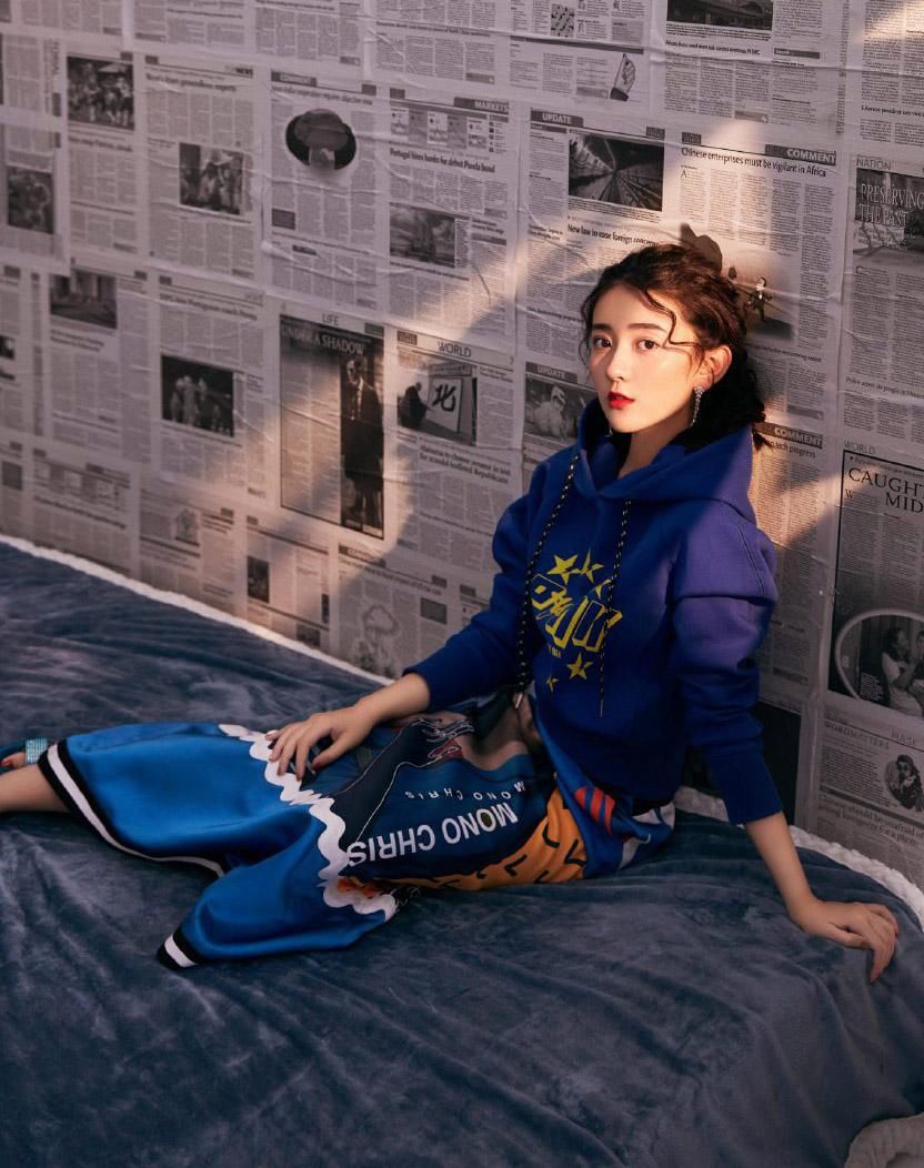 梁洁图片 梁洁个性时尚写真图片