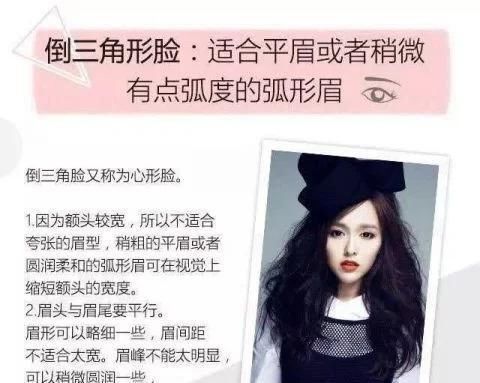  『适合』眉毛与脸型的搭配,你适合哪一种?