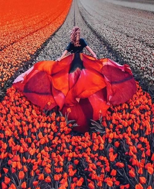 当她穿上裙子,便惊艳了全世界