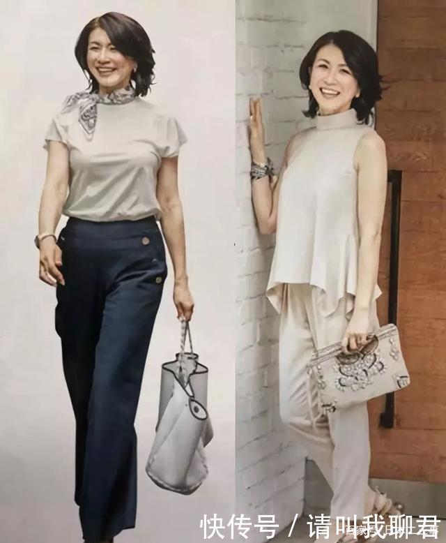 『主妇』日本主妇的日系风穿搭走红ins50岁以后,穿出“高级感”