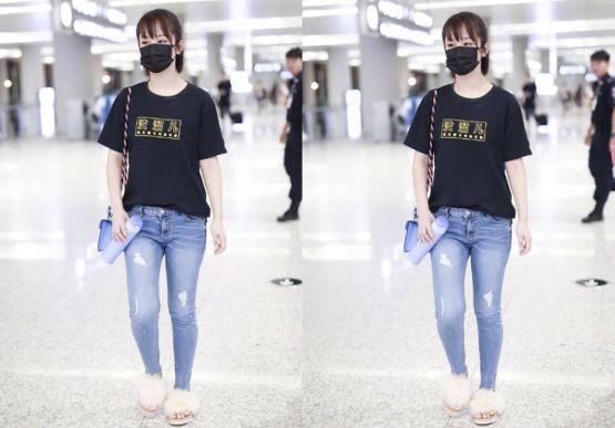 分手后的杨紫着装变化，紧身裤硬穿，网友：张一山急了