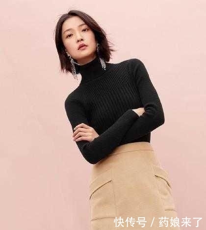 「半身裙」纯色毛衣到底有多好穿,试试搭配这几种半身裙,简直温柔炸了!