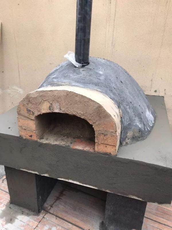  「姑娘」浙江一姑娘在自家院子里砌了个烤窑，结果…太羡慕了！