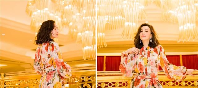 道明寺妈妈上线，雪姨剧中西装演绎霸道总裁，剧外却是温婉大姐姐