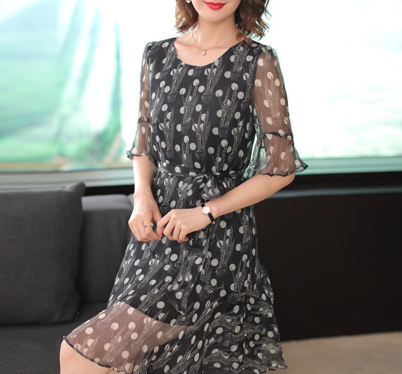 天越来越热，换上“雪纺连衣裙”，舒爽超透气，走路都带风