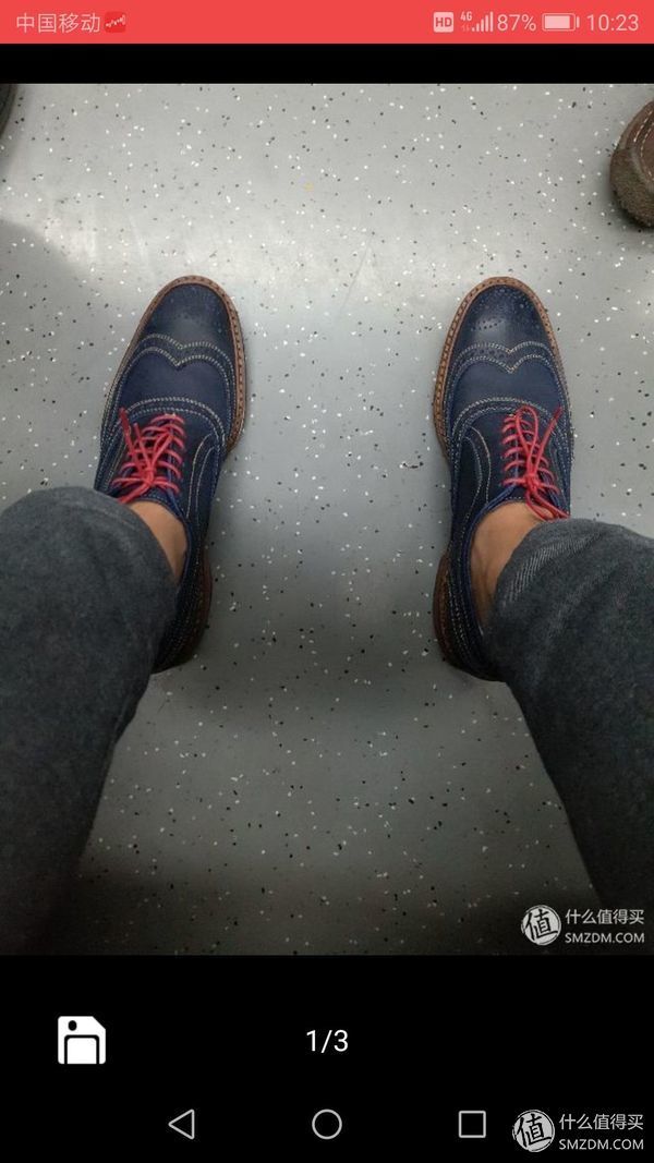 allen edmonds neumok4065雕花鞋晒单