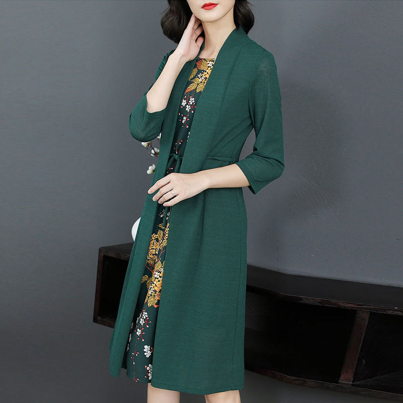 入秋了!新出炉秋裙，款款美出少女感，特适合40-55岁女人