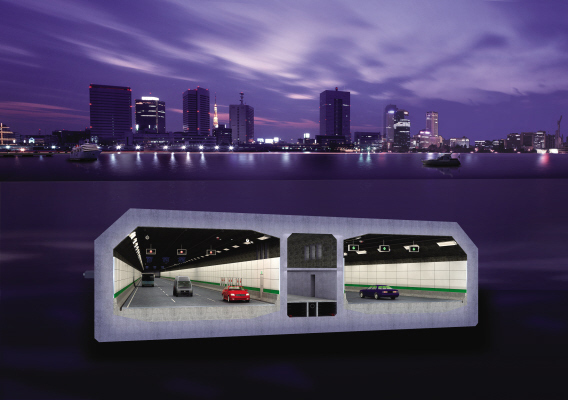 大连湾海底隧道工程有了新进展 隧道“工厂”已复工