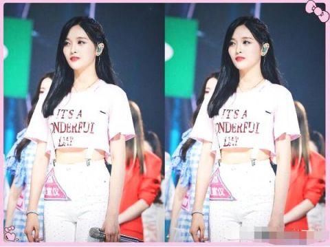 真服了吴宣仪，穿露脐装跳舞美成这样，网友:孟美岐的C位不保