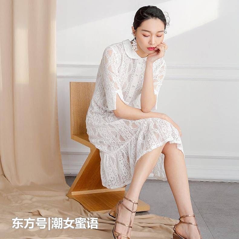 蕾丝连衣裙，唯美格调与性感结合，浪漫又性感的穿搭格调飘逸如仙