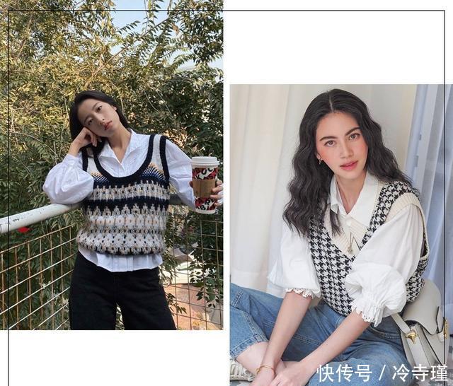 #时髦#春天“衬衫+半裙”,“衬衫+裤子”,气质时髦不费力!