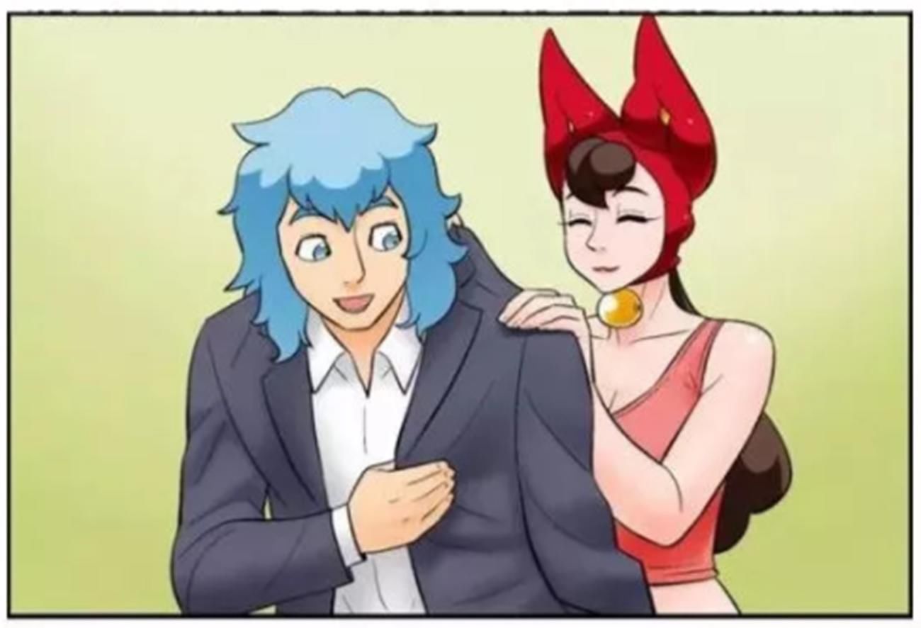 邪恶漫画:店子迟迟没有生意,美女老板想了一个