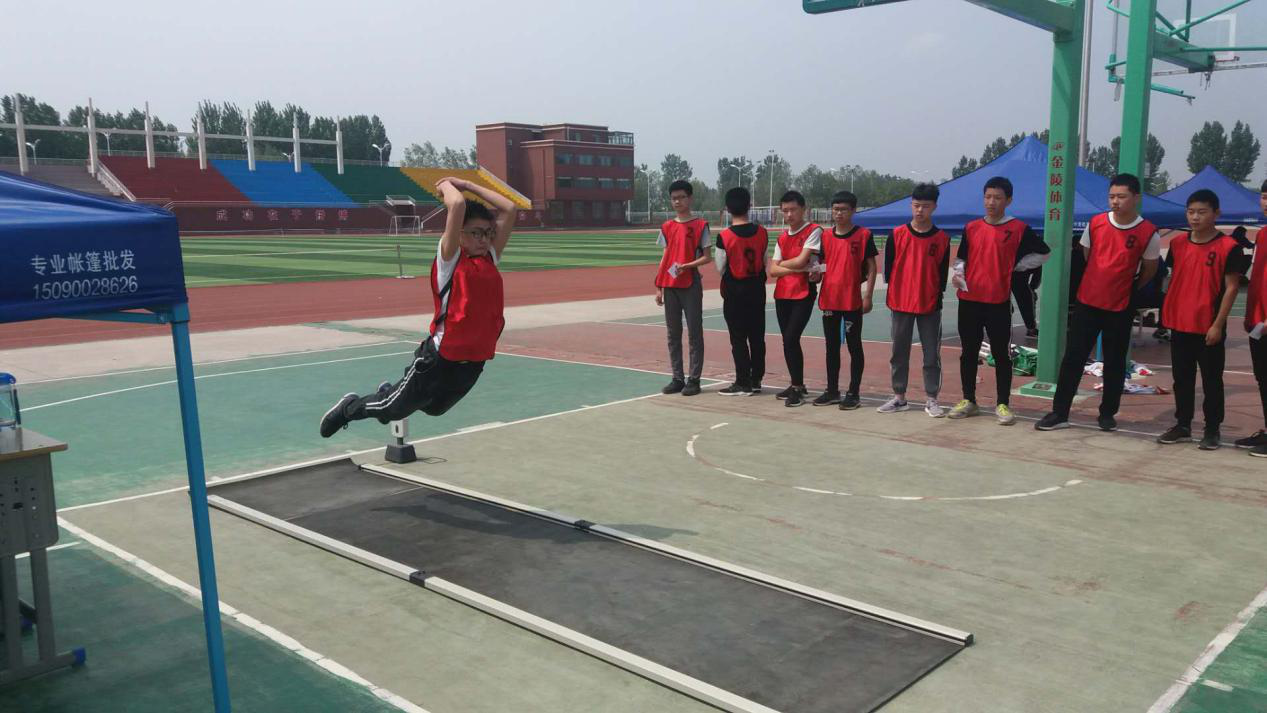 2018年滑县中招体育考试圆满结束