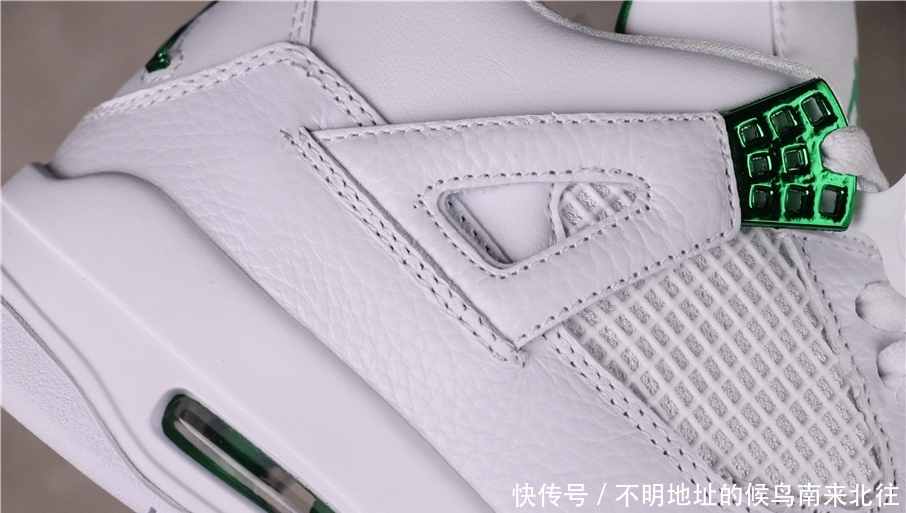 「Pine」Nike Air Jordan 4 Pine Green新配色白中带绿更加好看!