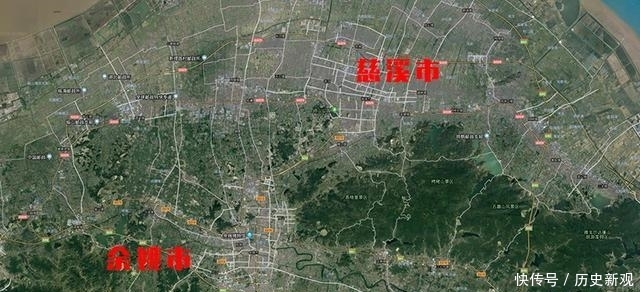 浙江各县级市卫星图PK，谁的建成区最大？义乌慈溪比较霸气！