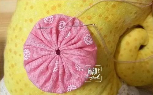  「布艺」一小块花布就能做玩偶，布艺蜗牛玩偶，做抱枕好舒服，附教程