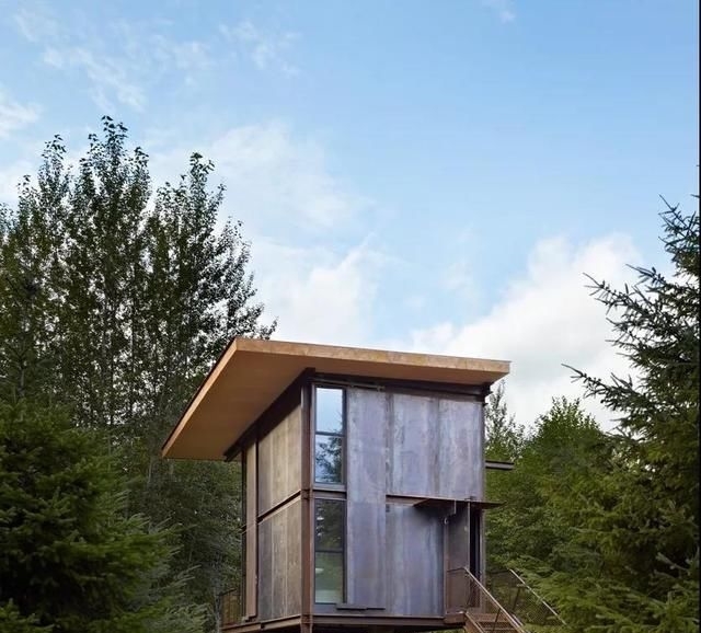  「湖畔」美国索尔杜克湖畔的钓鱼小屋，37平米的舒适