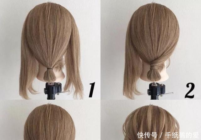 齐肩发怎么扎比较好看日本妹子看了都想要这种发型！