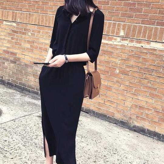 这种连衣裙上身才知道有多美！气场满满，嫩上添嫩，清凉又惬意