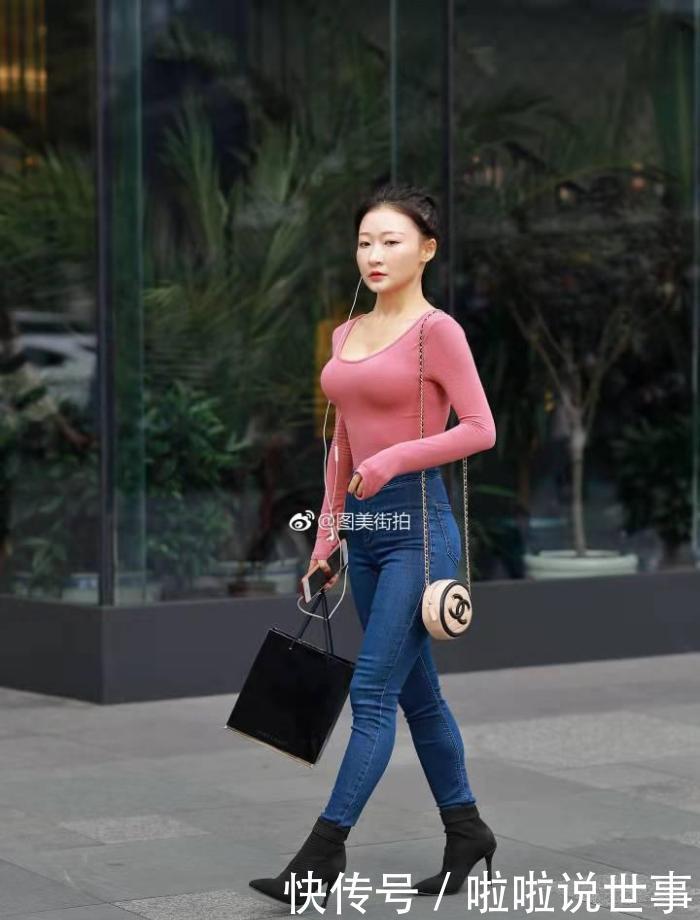 【女人】街拍完美的腰臀比例,才是女人的梦想!